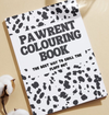 Colouring book for dog owners