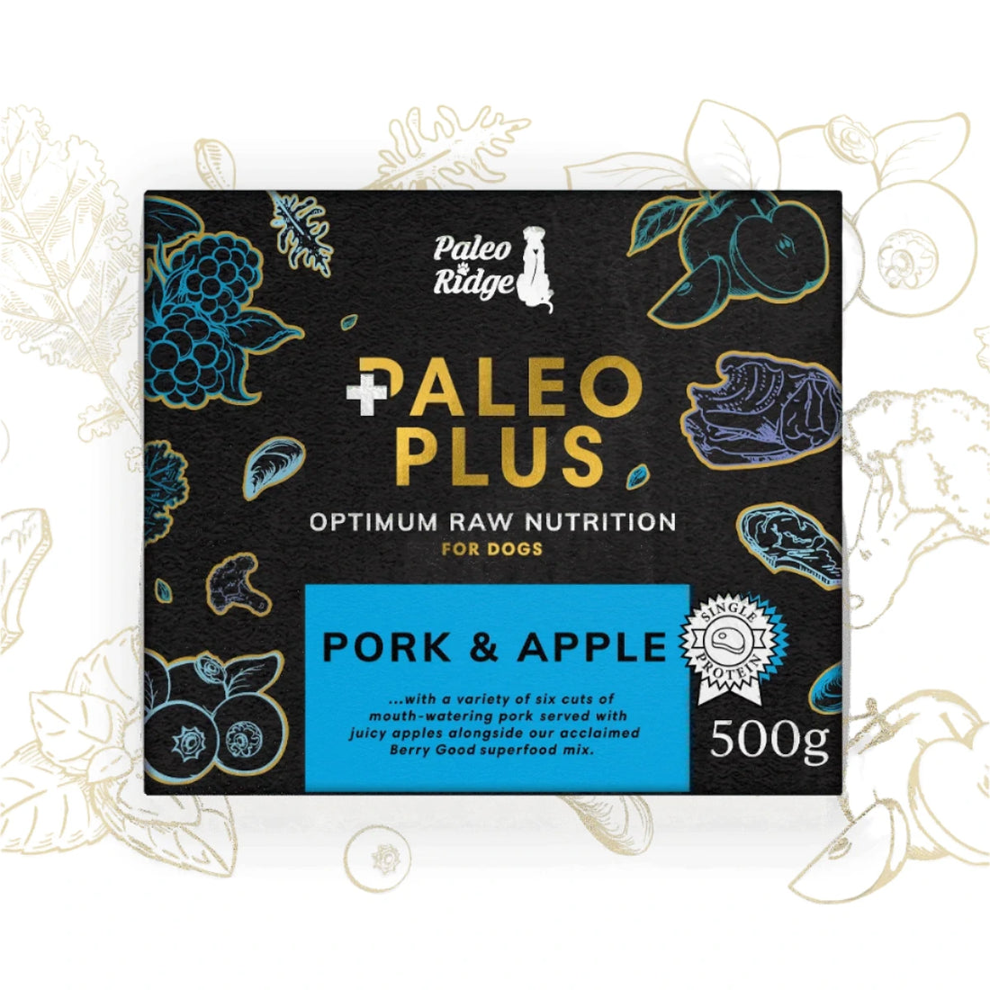  Paleo Plus Pork and Apple 500g