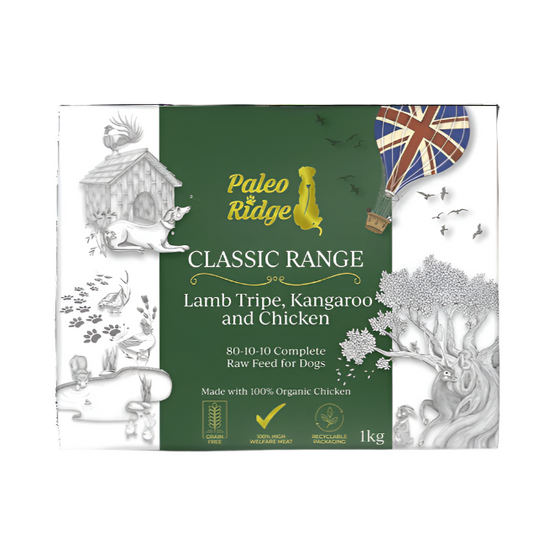 Lamb Tripe, Kangaroo and Chicken (1kg)