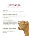 Beef - 80/20 Cold-pressed Dog Food